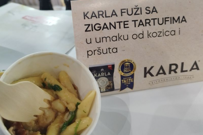 KARLA fuži sa Zigante tartufima u umaku od kozica i pršuta by Matko Bukovec 