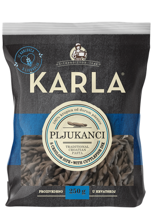 KARLA Pljukanci s crnilom sipe