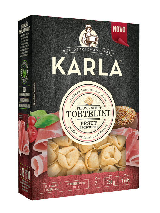 KARLA Tortelini pršut